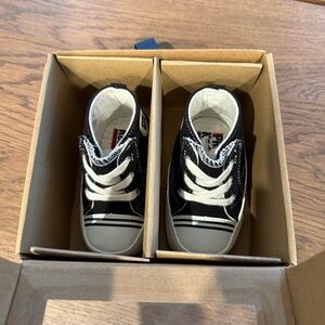 Baby Pro-Keds Black and White Sneakers